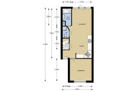 Te huur: Appartement Flakkeesestraat in Rotterdam - Foto 4
