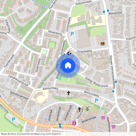 Molenberg, 3911 NG, Dokter Wallerstraat, Rhenen