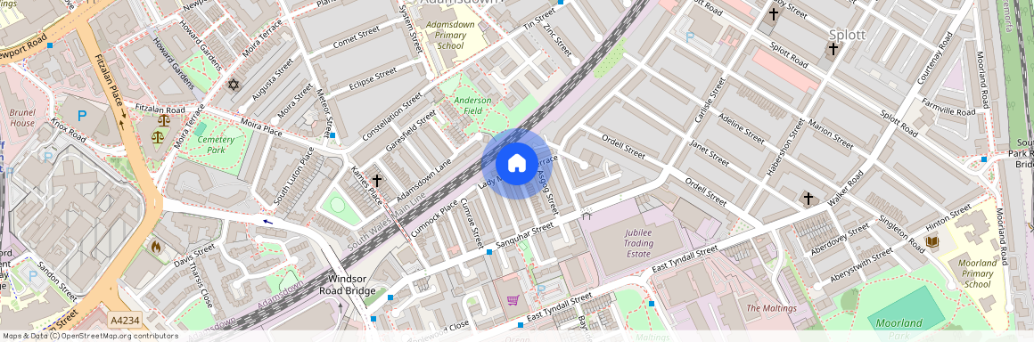 Lady Margaret Terrace, Splott, Cardiff, CF24
