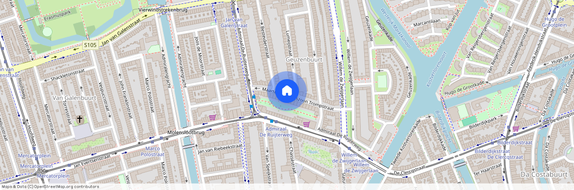 Geuzenbuurt, 1056 JA, Maarten Harpertszoon Trompstraat, Amsterdam