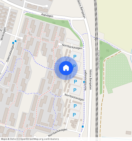 Norrbackavägen, Märsta