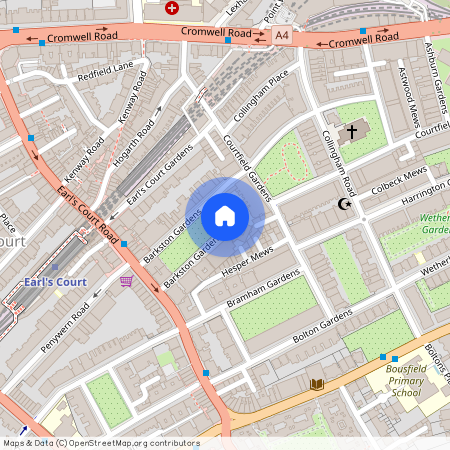 Barkston Gardens, London, SW5 0ER