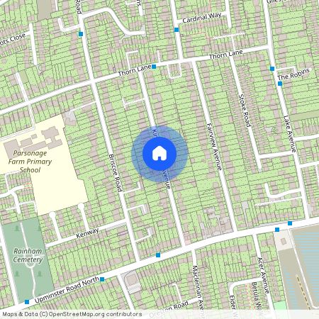 King Edward Avenue, Rainham RM13