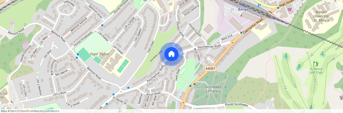 Penchwintan Road, Bangor, Gwynedd, LL57