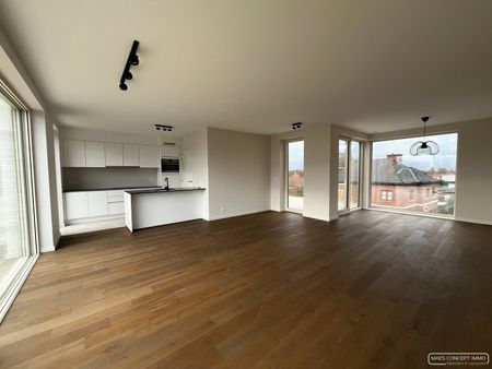 Prachtige penthouse te huur met 2 slaapkamers, terras voor- en achteraan in Vichte - Photo 4