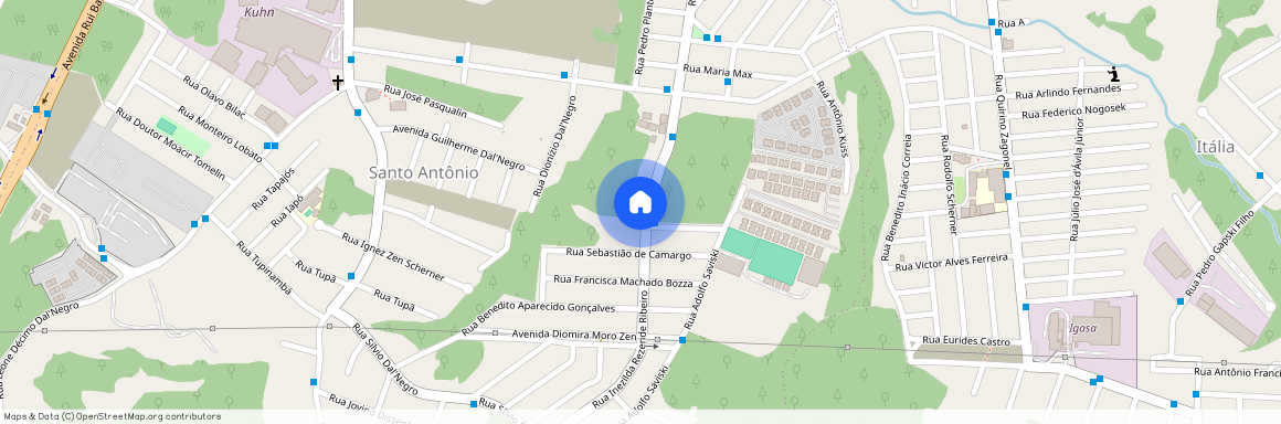 Rua Severino Fasolin, 586, São José Dos Pinhais, São José Dos Pinhais - PR, 83020-640, Brazil