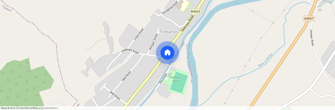 Swansea Road, Trebanos