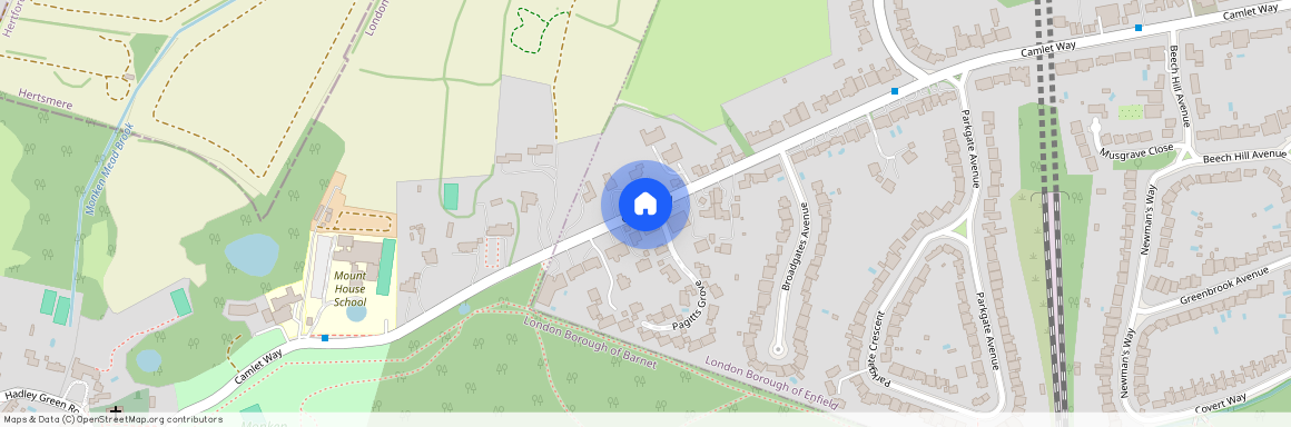 Camlet Way, Hadley Wood, Hertfordshire, EN4