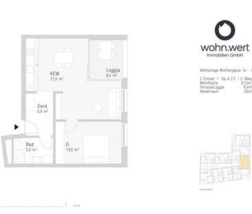 2-Zimmerwohnung am Jahnplatz inmitten von Feldkirch - Erstbezug - z... - Photo 6