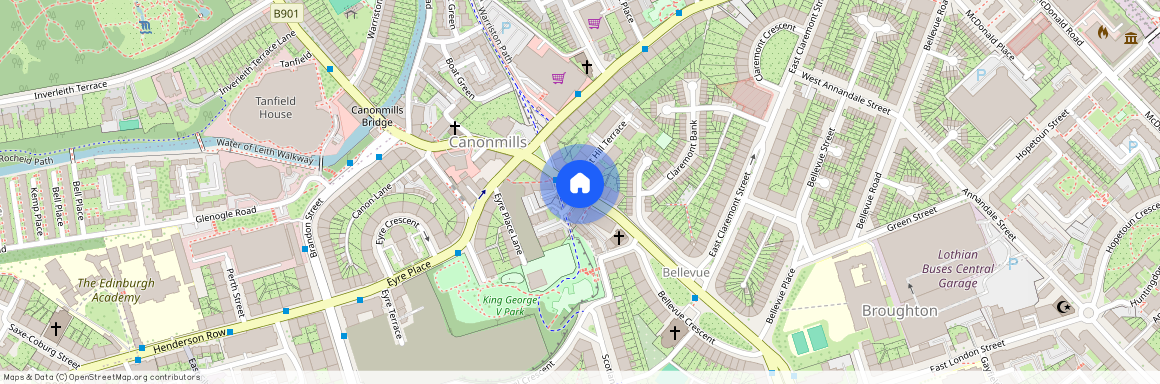 Rodney Street, New Town, Edinburgh