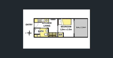 Student studio! Best location! Low price! - Photo 3