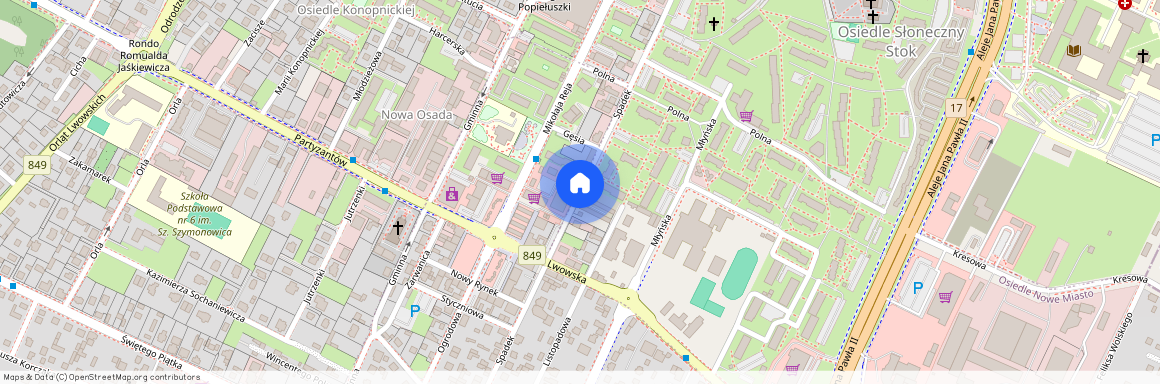 ul. Spadek, Zamość, lubelskie