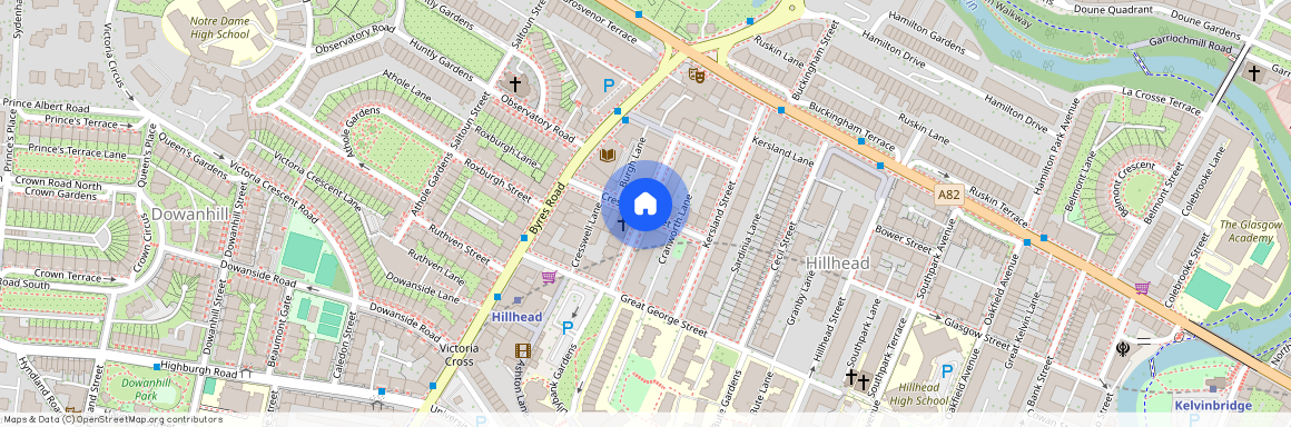 Cranworth Street, Glasgow, Lanarkshire, G12