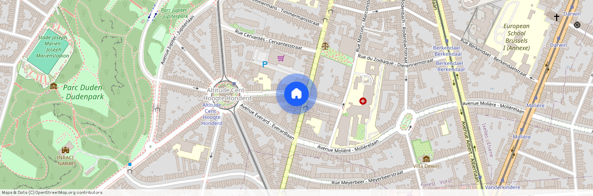 Avenue Saint-Augustin, 57-59, 1190, Forest