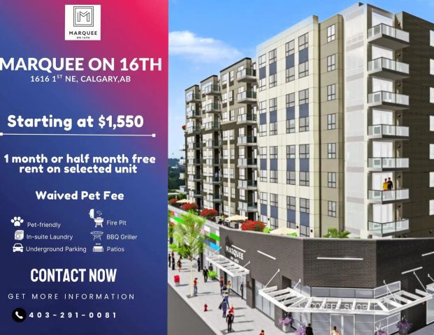 Marquee on 16th — one bed with Balcony - Photo 1