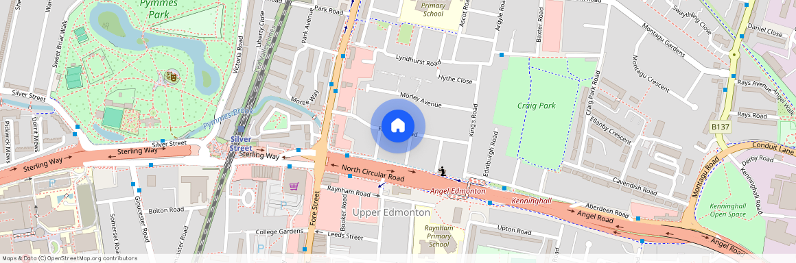 Fairfield Road, Edmonton N18