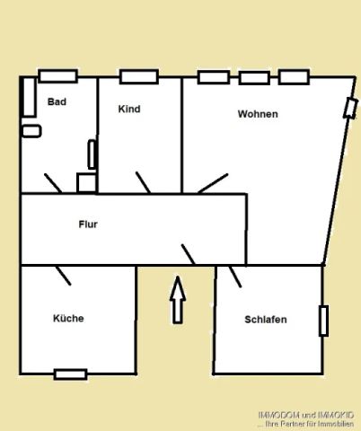 neu renovierte 3-Raum-Wohnung auf dem Neumarkt zu vermieten! - Photo 2