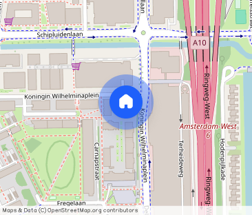 Appartement te huur: Koningin Wilhelminaplein 654 1062 KS Amsterdam - Foto 1