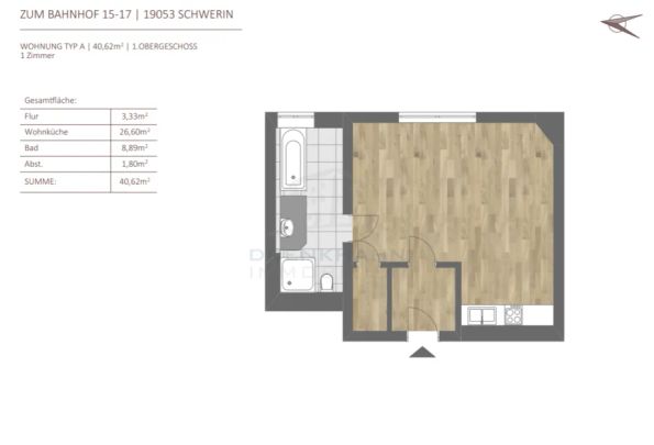 *Erstbezug* | Wo die Direktion zu Hause war | Hochwertig ausgestattete 1-Zimmer-Wohnung | Fahrstuhl - Photo 1