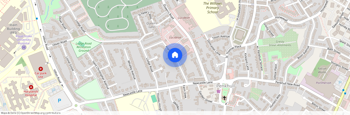 Franklin Road, Penkhull, Stoke-on-Trent, ST4