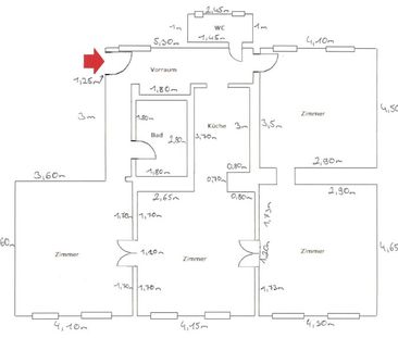 AKH Nähe! UNBEFRISTET generalsaniert 4 getrennt begehbare Zimmer - Photo 1
