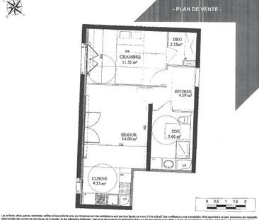 Appartement 2 pièces - Photo 1