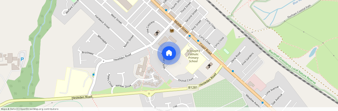 Daffodil Close, Blackhall Colliery, Hartlepool, County Durham, TS27