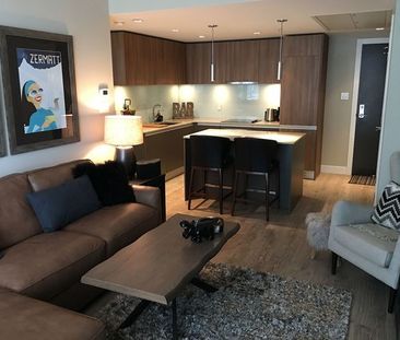 Gorgeous 1 BR fully furnished Executive Rental. | 1005 - 1122 3 St SE, Calgary - Photo 1