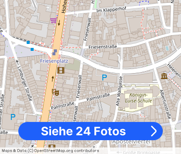 TOP Lage! Möblierte Maisonette Wohnung am Friesenplatz - Foto 1