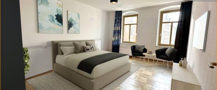 Einzigartige 1-Raum-Wohnung mit historischem Flair und modernem Komfort - Photo 1