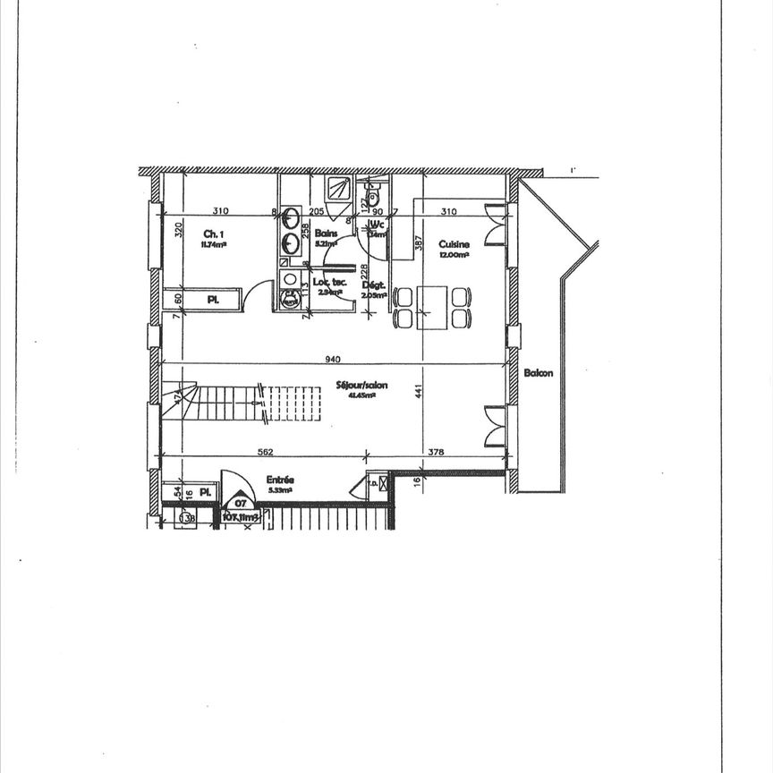 Location Appartement 4 pièces 103m² - Photo 2