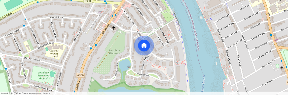 Trinity Church Road, Barnes, London