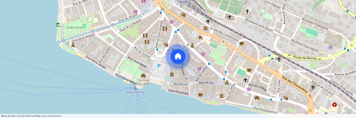 Rue des Deux-Marchés 25, 1800, Vevey