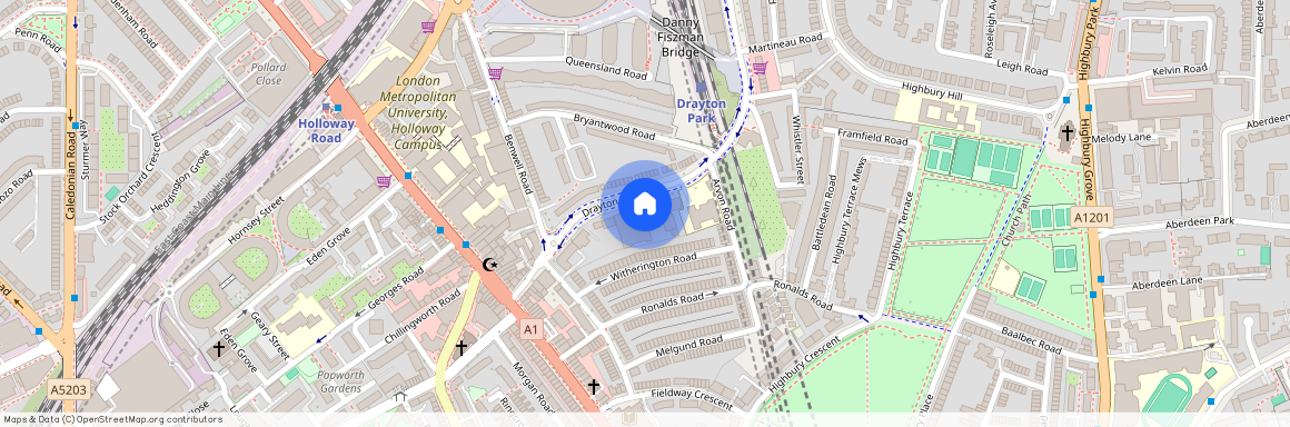 40 Drayton Park, Highbury