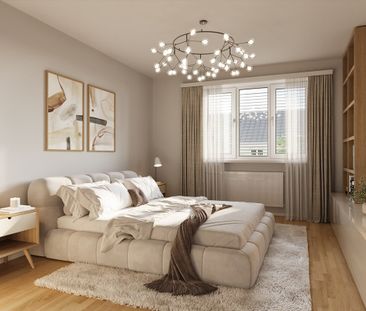 2.5 Zimmer, 63 m², 5. Stock - Foto 2