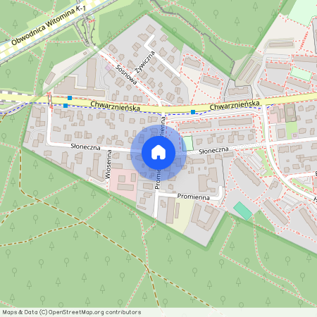 ul. Promienna, Witomino-Leśniczówka, Gdynia, pomorskie