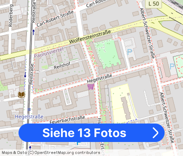 Charmante 2-Raum-Wohnung im beliebten Paulusviertel. Mit Balkon, Ei... - Foto 1