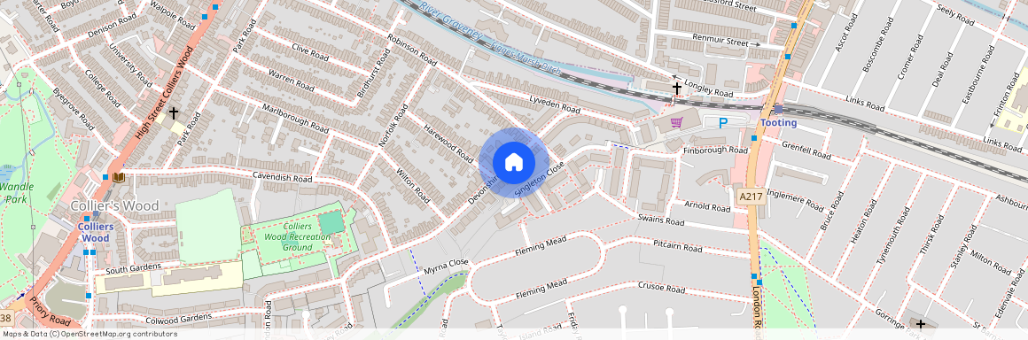Devonshire Road, Colliers Wood SW19