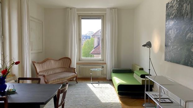 3 Zimmer-Wohnung in Bern - Obstberg/Schosshalde, möbliert, auf Zeit - Photo 1