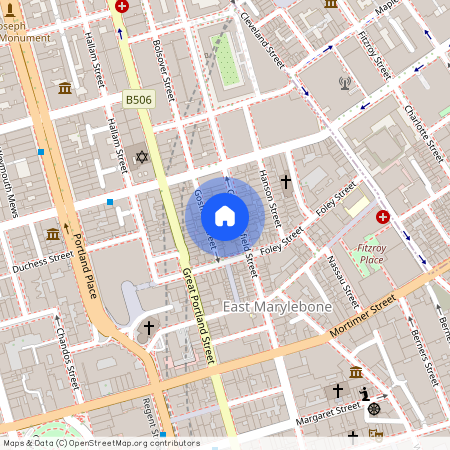 Great Titchfield Street, Fitzrovia, London, W1W