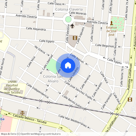 Grecia, San Álvaro, Ciudad de México, Departamento, Ciudad de México