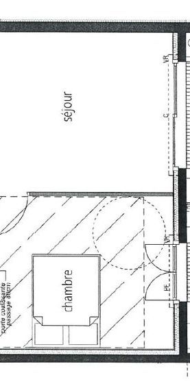 Appartement 2 pièces à louer - Photo 1