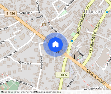 3-Zimmer, 105qm. große Terrasse am Feldrand, Kamin in Urberach - Photo 1