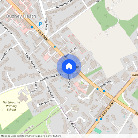 High Road, WD23, Bushey, Bushey Heath, WD23