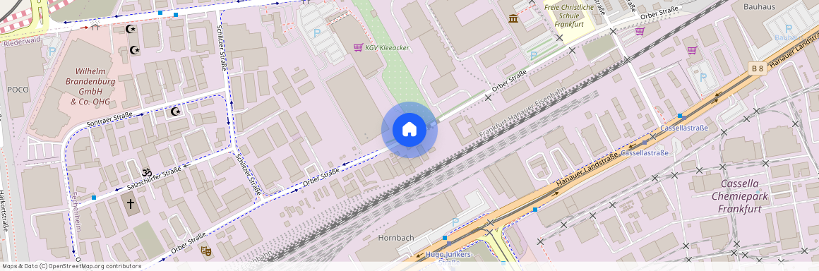 Orber Straße, 60386 Frankfurt am Main - Fechenheim