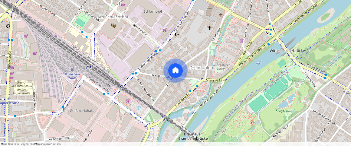 Dreimühlenstraße, 80469 München