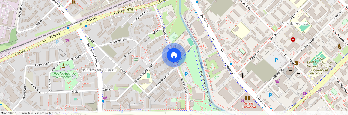 ul. Włókiennicza, Centrum, Białystok, podlaskie