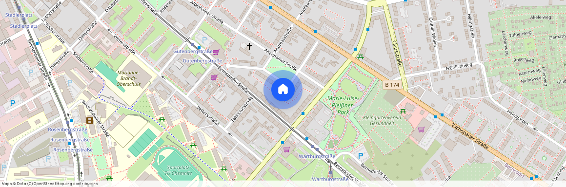 Zschopauer Platz 8, 09126 Chemnitz