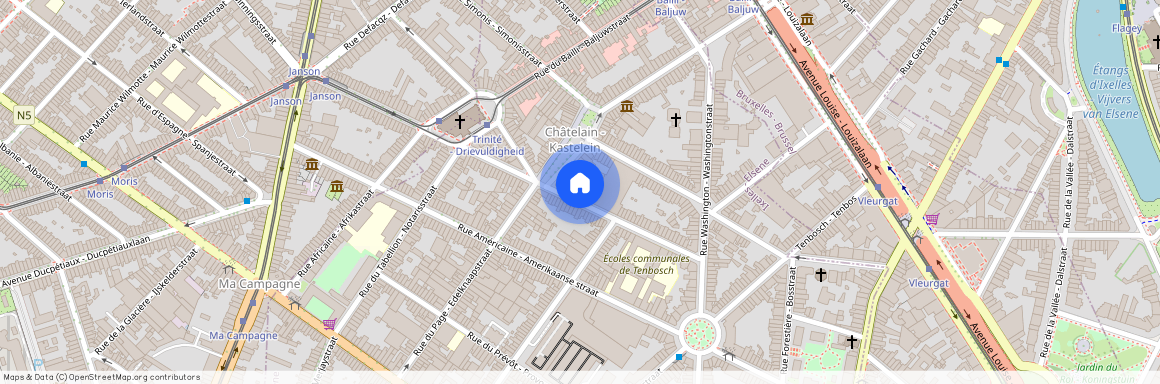 Rue de l'Aqueduc, 98, 1050, Ixelles