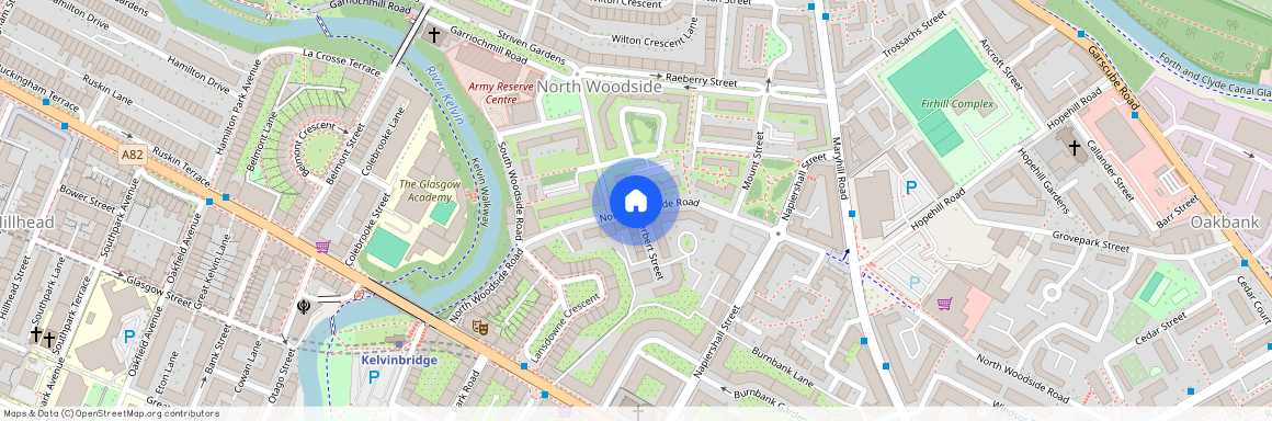 North Woodside Road, Kelvinbridge, Glasgow, G20